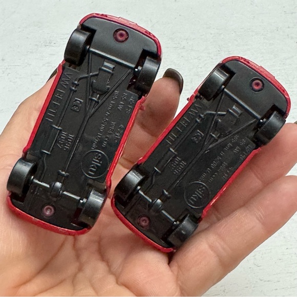 Siku Red VW Volkswagen Beetle Die Cast Car Salt & Pepper Shakers 1984 Vintage - Picture 8 of 12